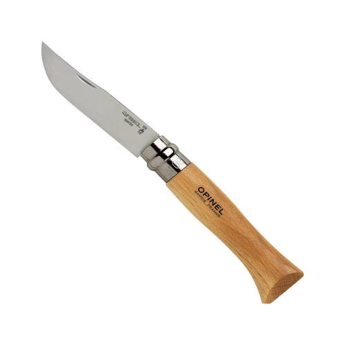 Opinel No.08 Stainless Premium Wood Folding Knife
