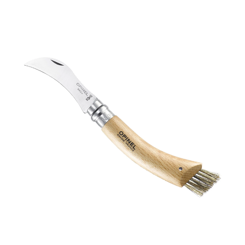 Opinel No.08 Mushroom Knife with Brush