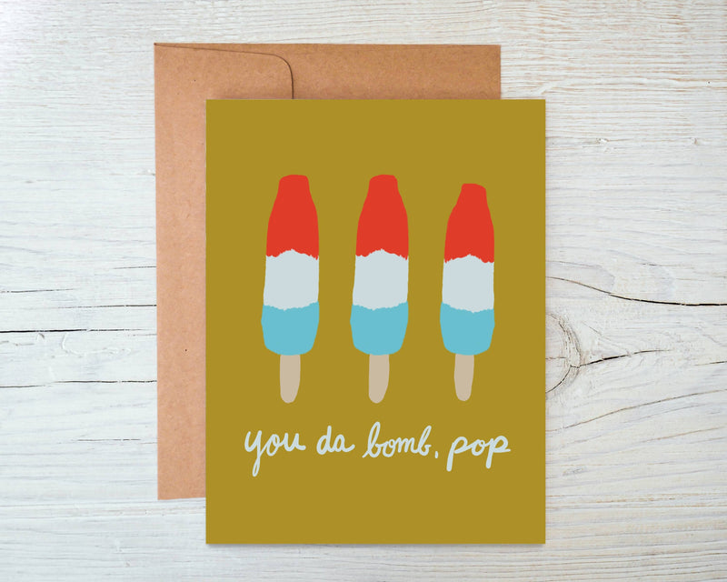 Bomb Pop Father’s Day Card