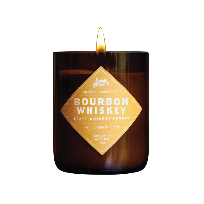 Bourbon Whiskey Brew Candle