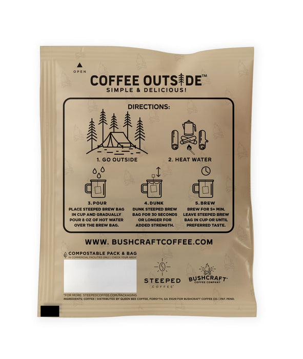 Bushcraft Coffee - Single Serve 5 Pack