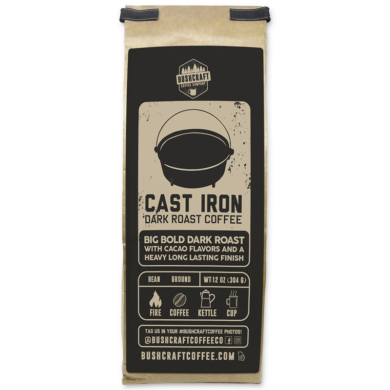 Bushcraft Coffee - Cast Iron Coffee | Dark Roast