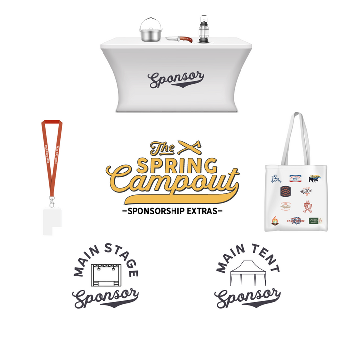 2024 Spring Campout Sponsor Extras