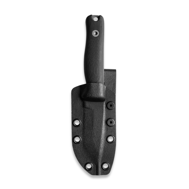 Reiff Knives F3XC Extreme Conditions EDC Fixed Blade (CPM 3V, Tungsten, Black G10)