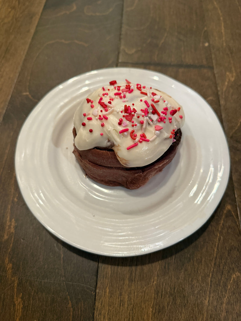 Red Velvet Cinnamon Roll