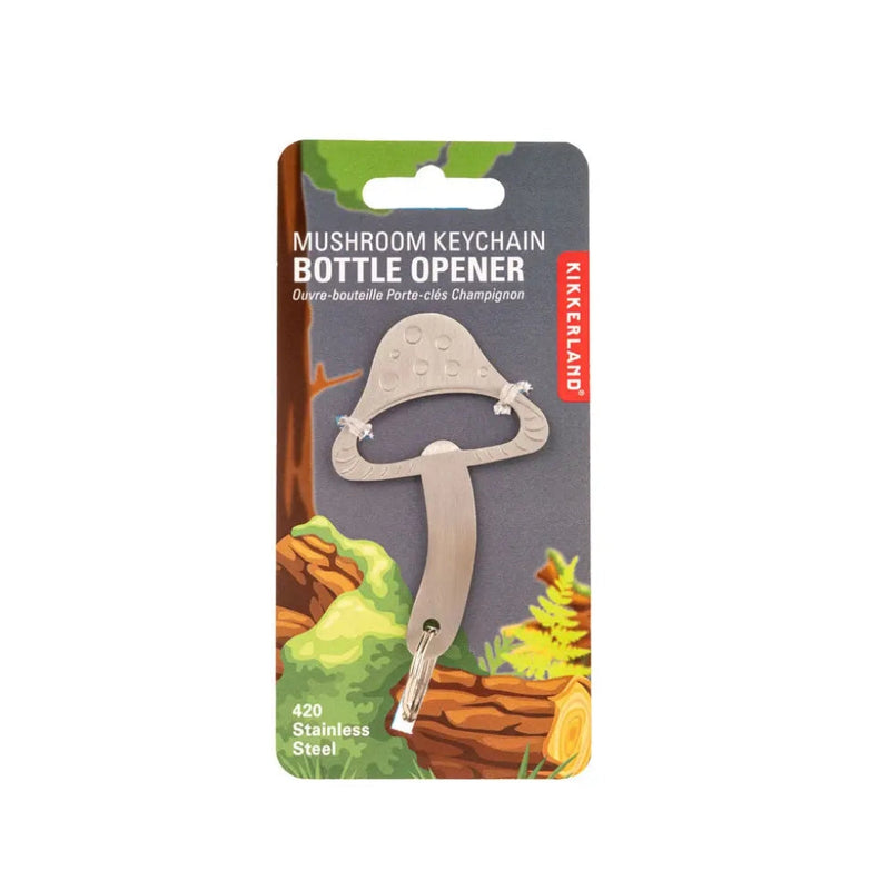 Mushroom Keychain Bottle Opener