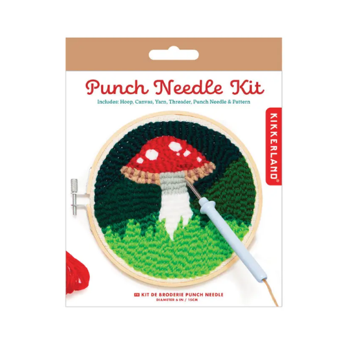 Mushroom Punch Needle Kit