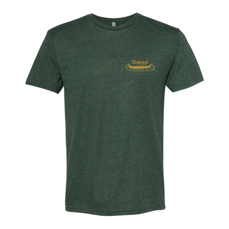 Outpost Oconee Map T-Shirt - Dark Forest