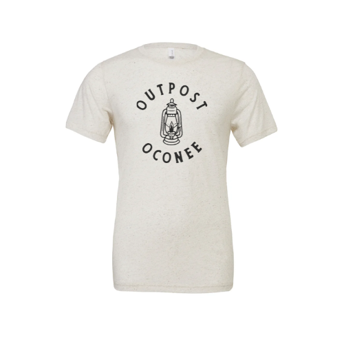 Outpost Oconee Logo T-Shirt - Heathered White