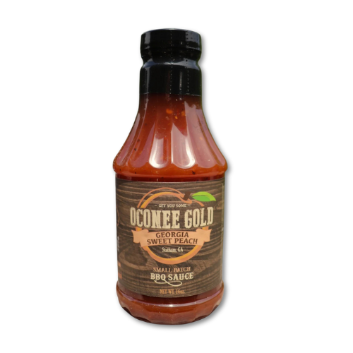 Oconee Gold Georgia Sweet Peach BBQ Sauce