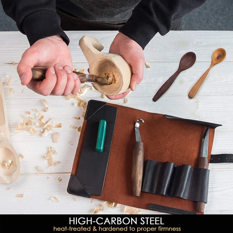 Premium Spoon Carving Set - S14X