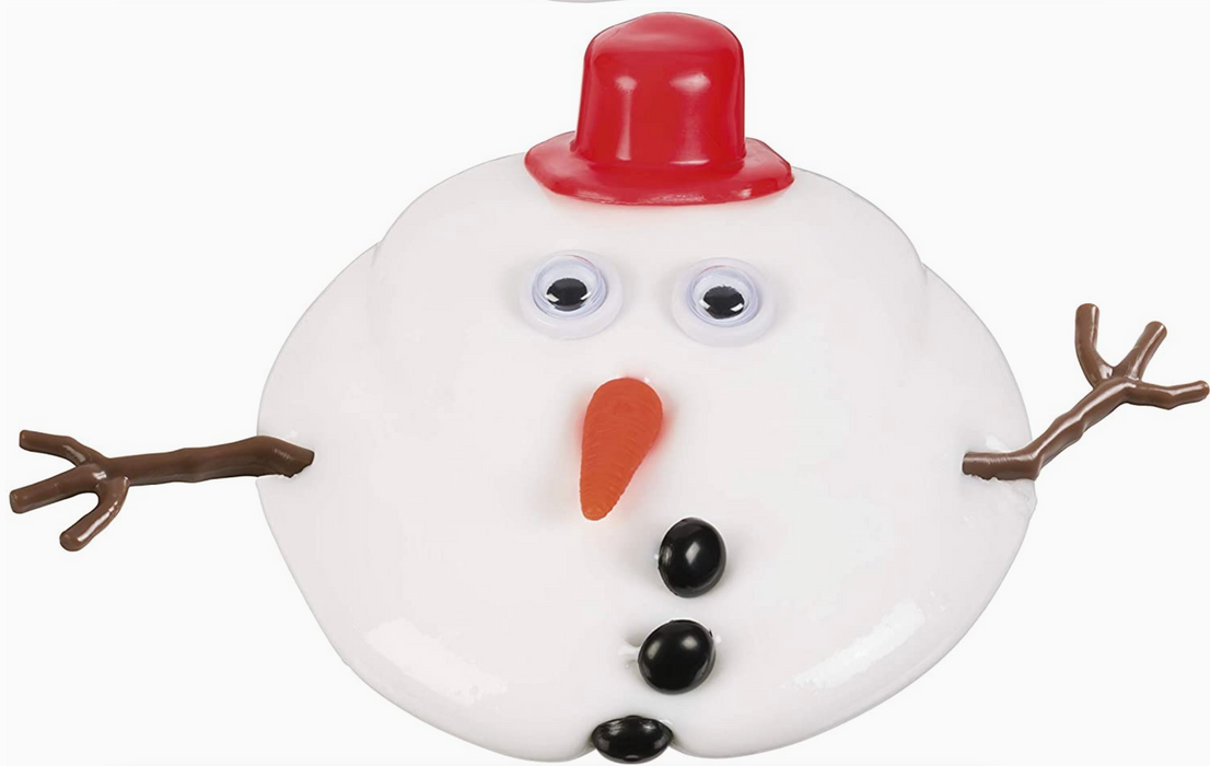 Melting Snowman Putty/Slime Kit, Reusable, Christmas, Winter