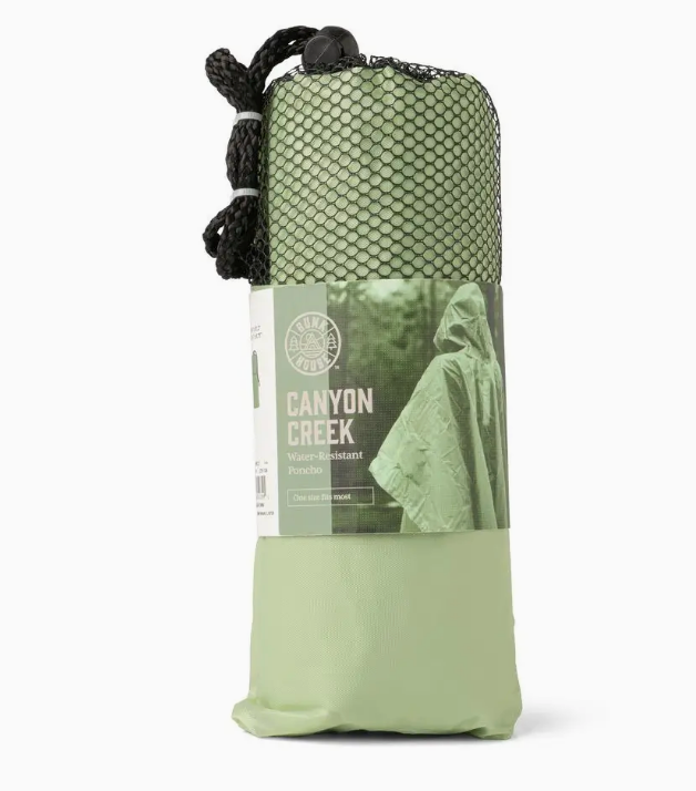 Bunk House Canyon Creek Water-Resistant Poncho