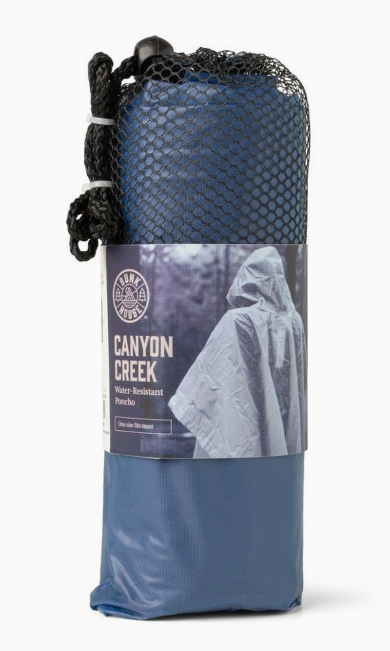 Bunk House Canyon Creek Water-Resistant Poncho