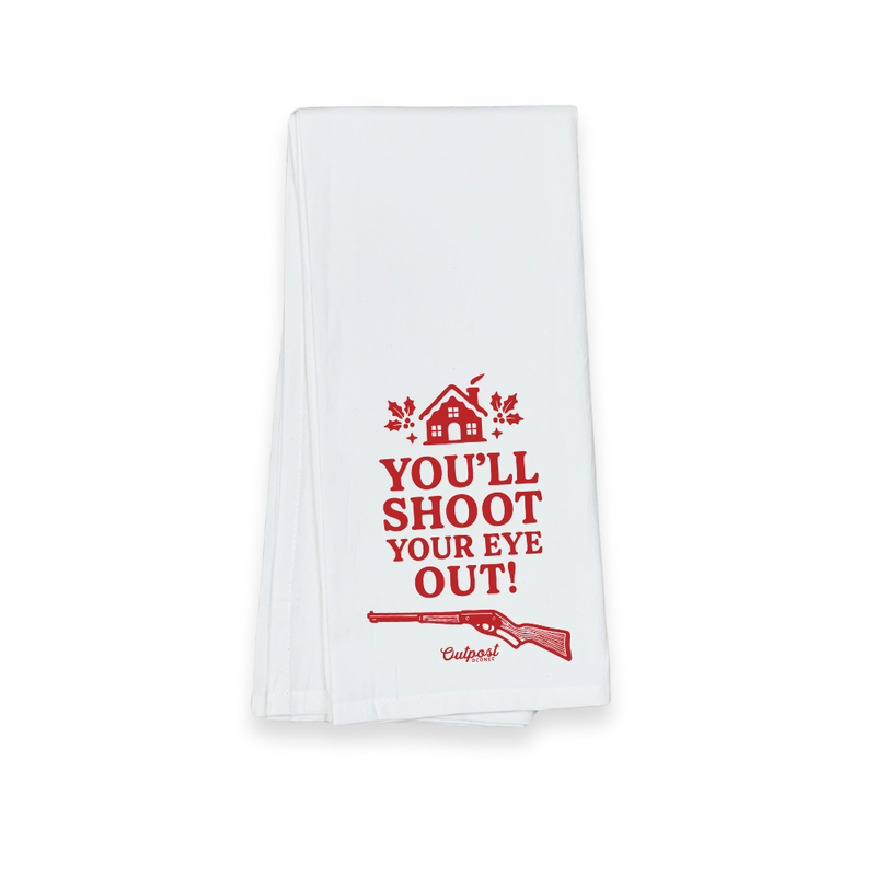 Christmas Tea Towel - You'll Shoot Your Eye Out