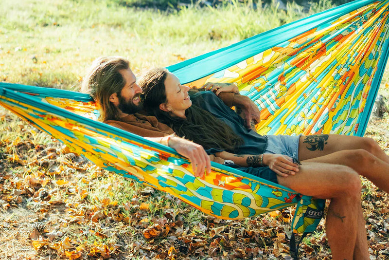 DoubleNest Hammock | Keep It Wild Giving Back Hammock - Cyan