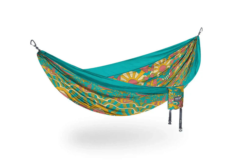 DoubleNest Hammock | Keep It Wild Giving Back Hammock - Cyan